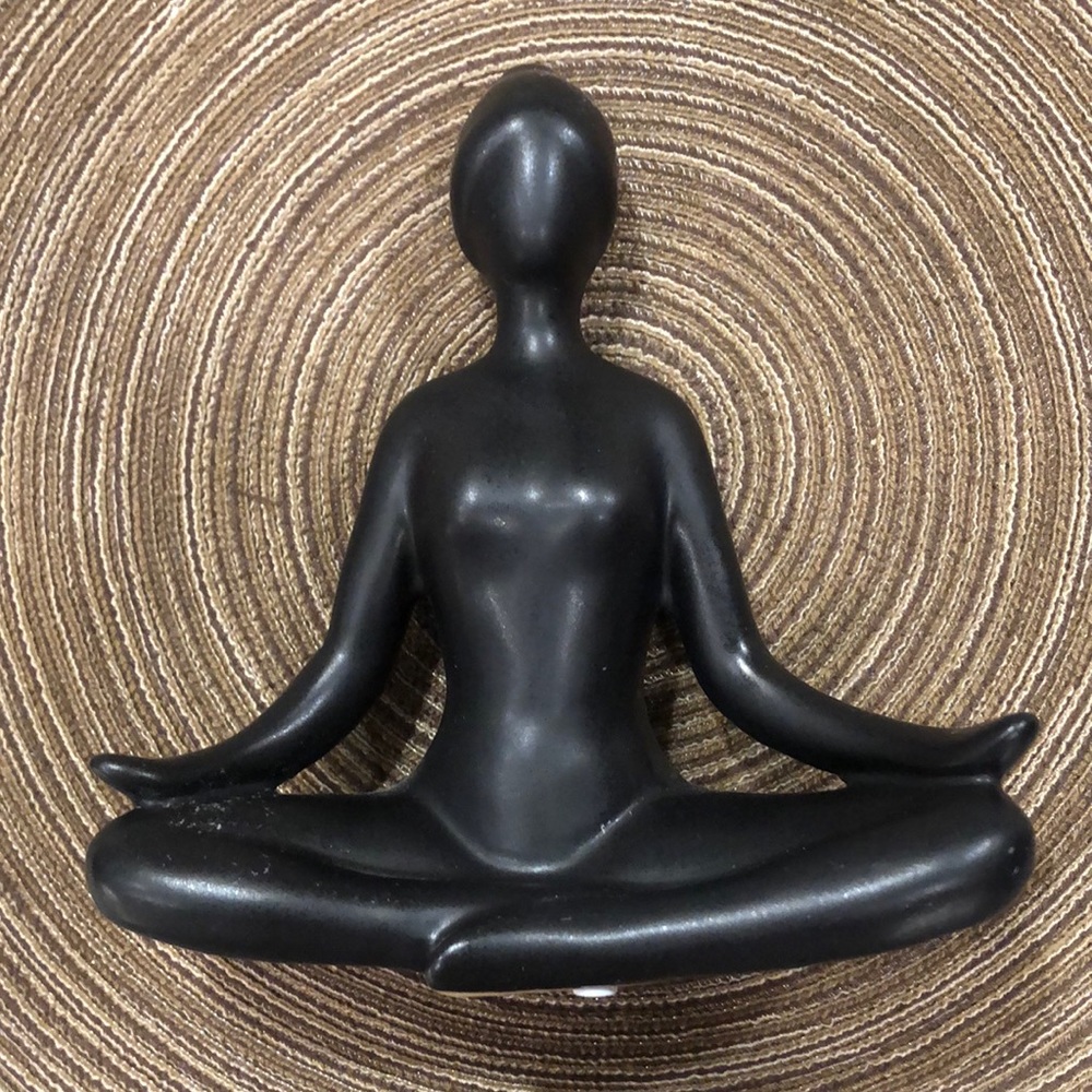 Female Buddha Yoga Pose Figurine